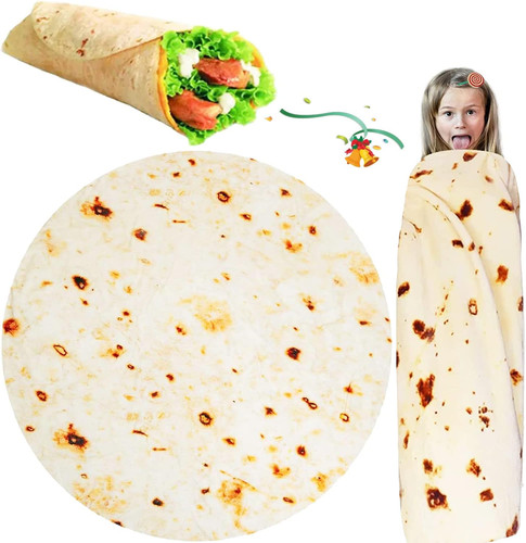 Tortilla burrito blanket - burrito,