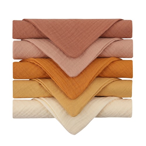 5pcs muslin cotton gauze baby - cotton,