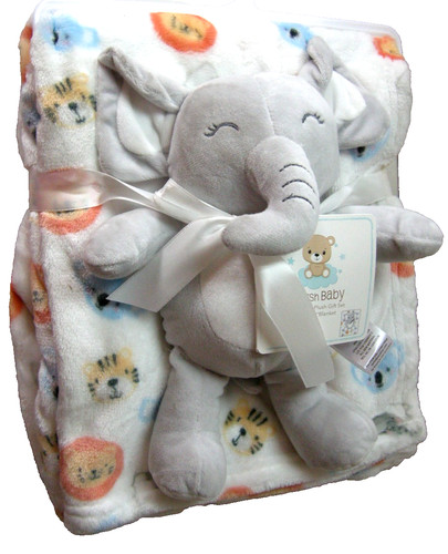 Baby blanket elephant stuff - baby,