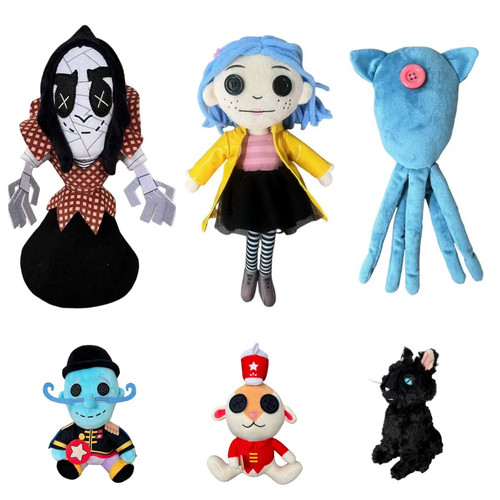 28cm coraline plush - coraline, stuff