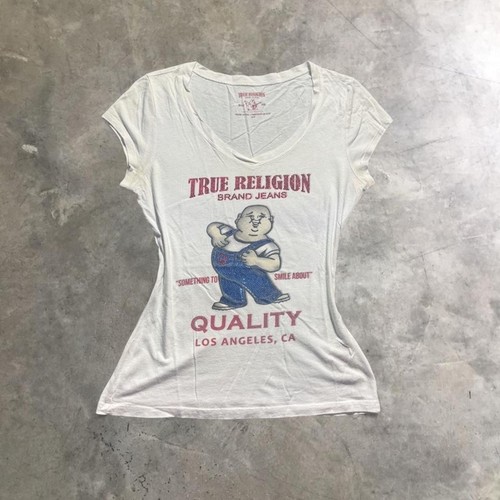 Y2k true religion white baby - white,